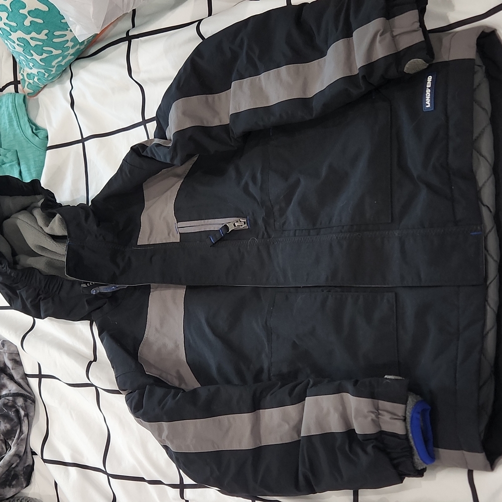 Lands End Boys Size M (5-6) Snow Jacket